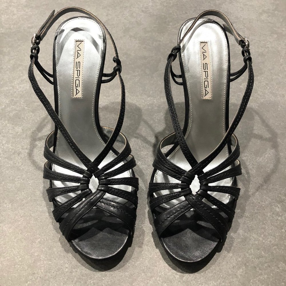 VIA SPIGA Women's Strappy Sandals Size 7.5
